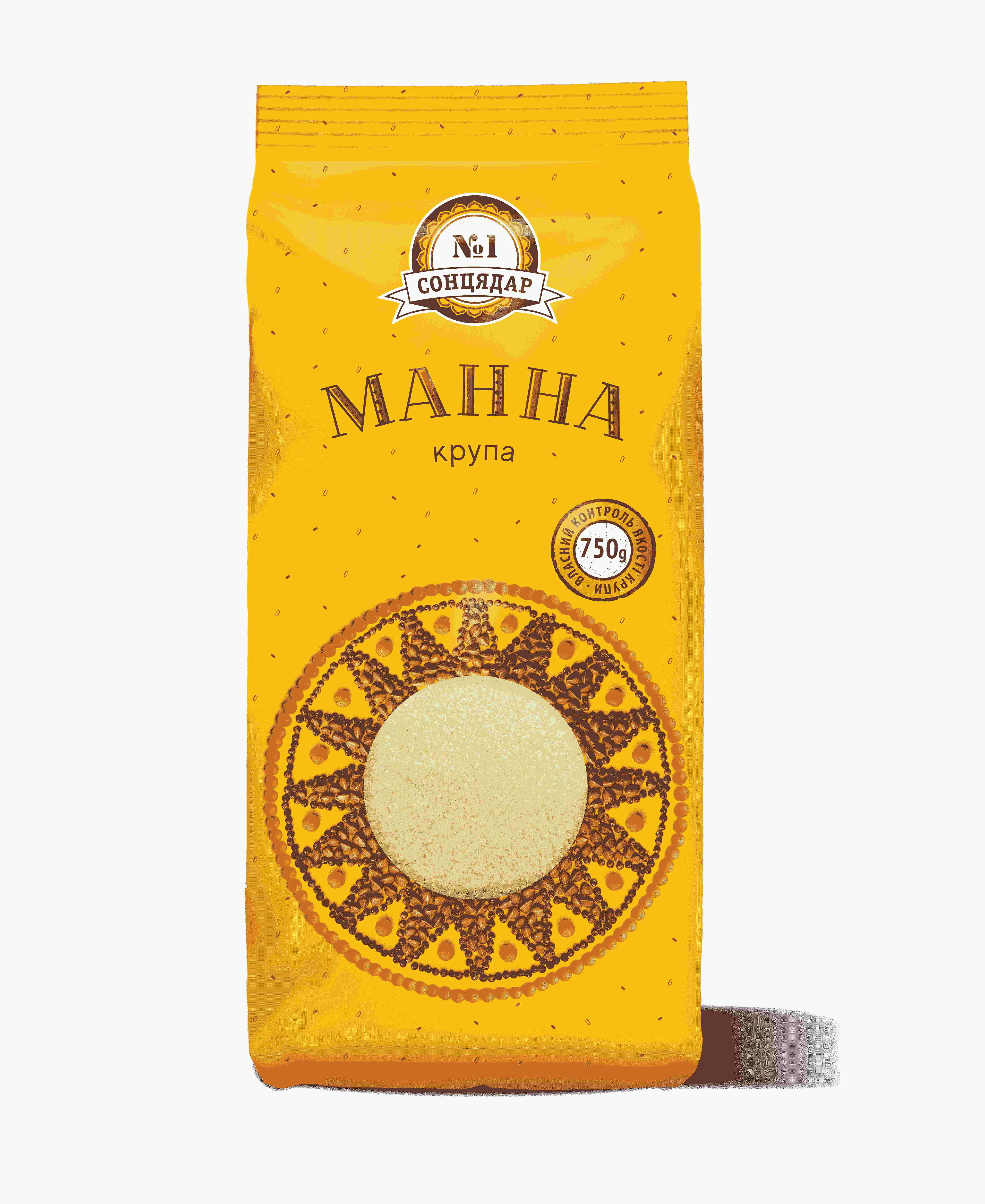 Крупа манна ТМ Сонцядар, 750г